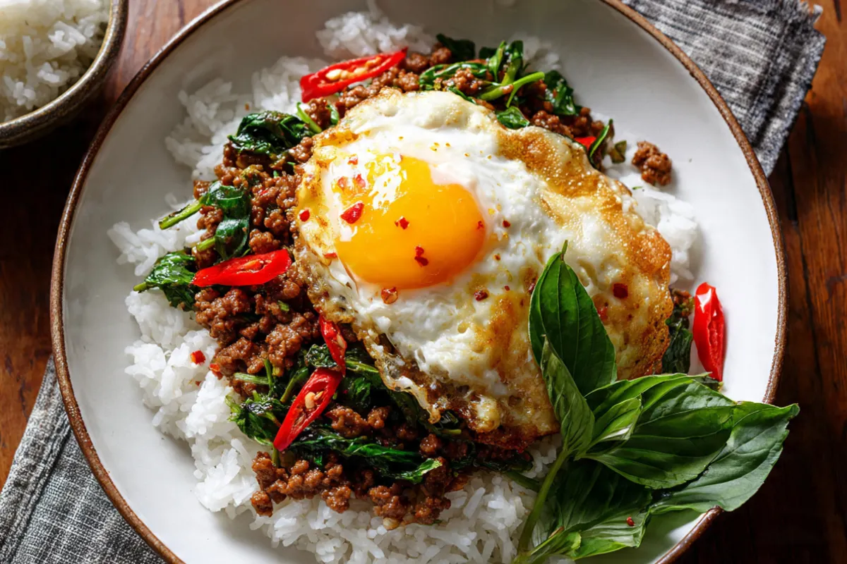 Pad Kra Pao in 15 Minutes: Holy Basil vs. Thai Basil